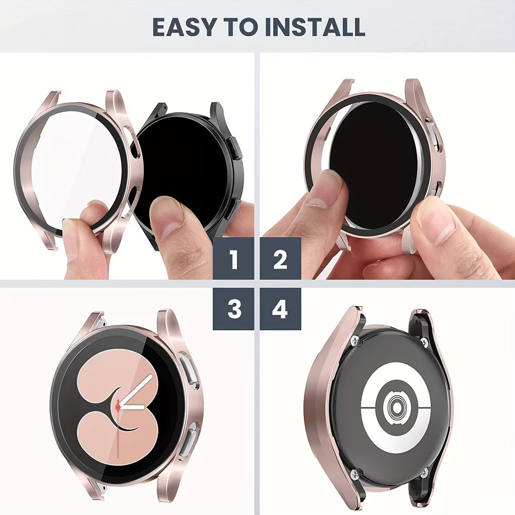 TPU Protective Case with Screen Protector for Samsung Galaxy Watch 7