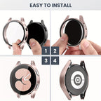TPU Protective Case with Screen Protector for Samsung Galaxy Watch 7