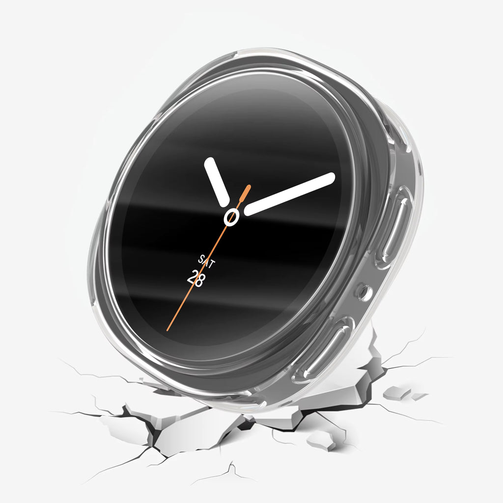 Full Protective Case with Clear Soft Screen for Samsung Galaxy Watch 8