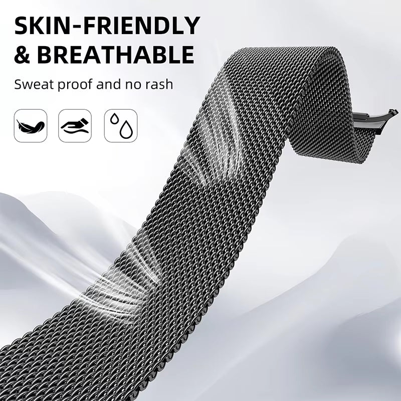 Samsung Galaxy Watch 8 Milanese Band – Magnetic Mesh Strap