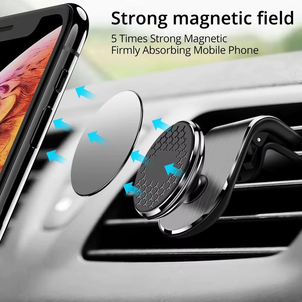 Magnetic Car Phone Holder Air Vent Mount for Smartphones