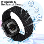 Adjustable Nylon Sport Band for Fitbit Versa 3 / 4 & Sense / Sense 2