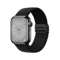 Braided Nylon Stretch Band for Apple Watch – Adjustable Elastic Strap
