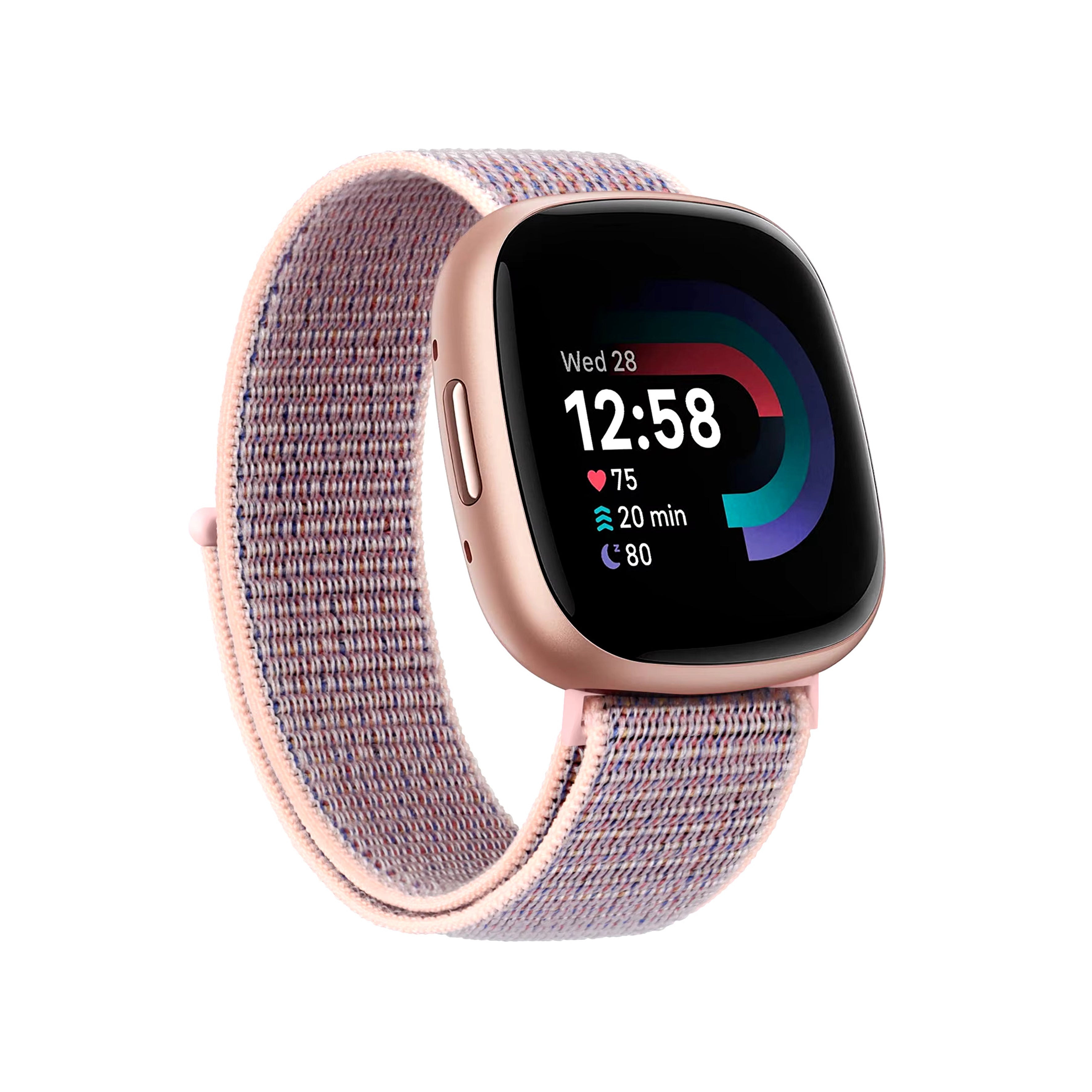Adjustable Nylon Sport Band for Fitbit Versa 3 / 4 & Sense / Sense 2